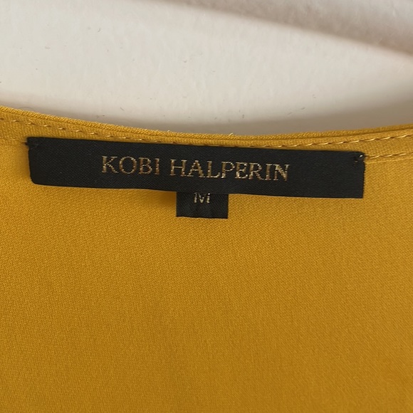 Kobi halperin silk long sleeve blouse, size medium - Picture 3 of 7